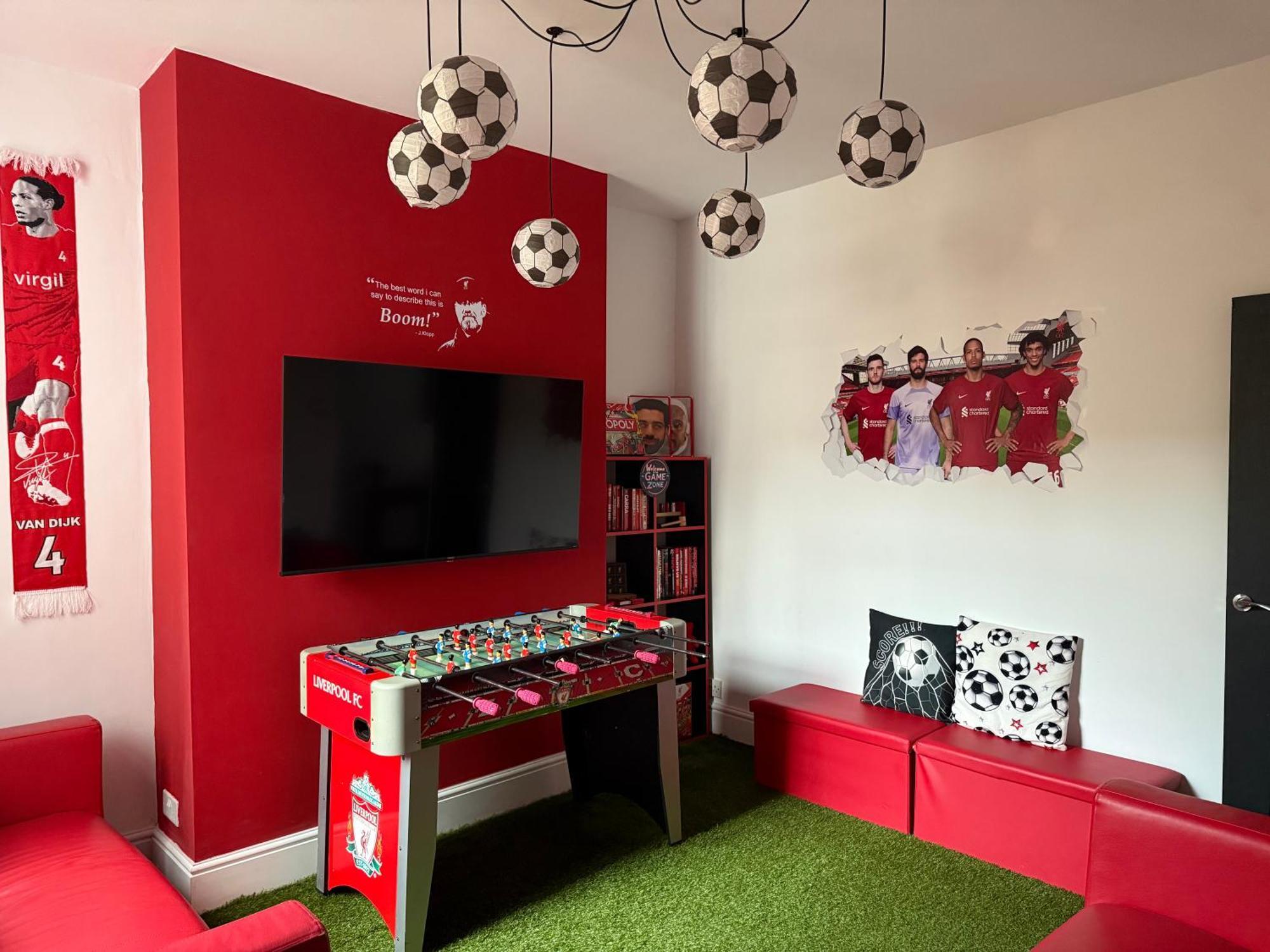 Anfield Abode - Entire Lfc Themed House Liverpool Exterior foto