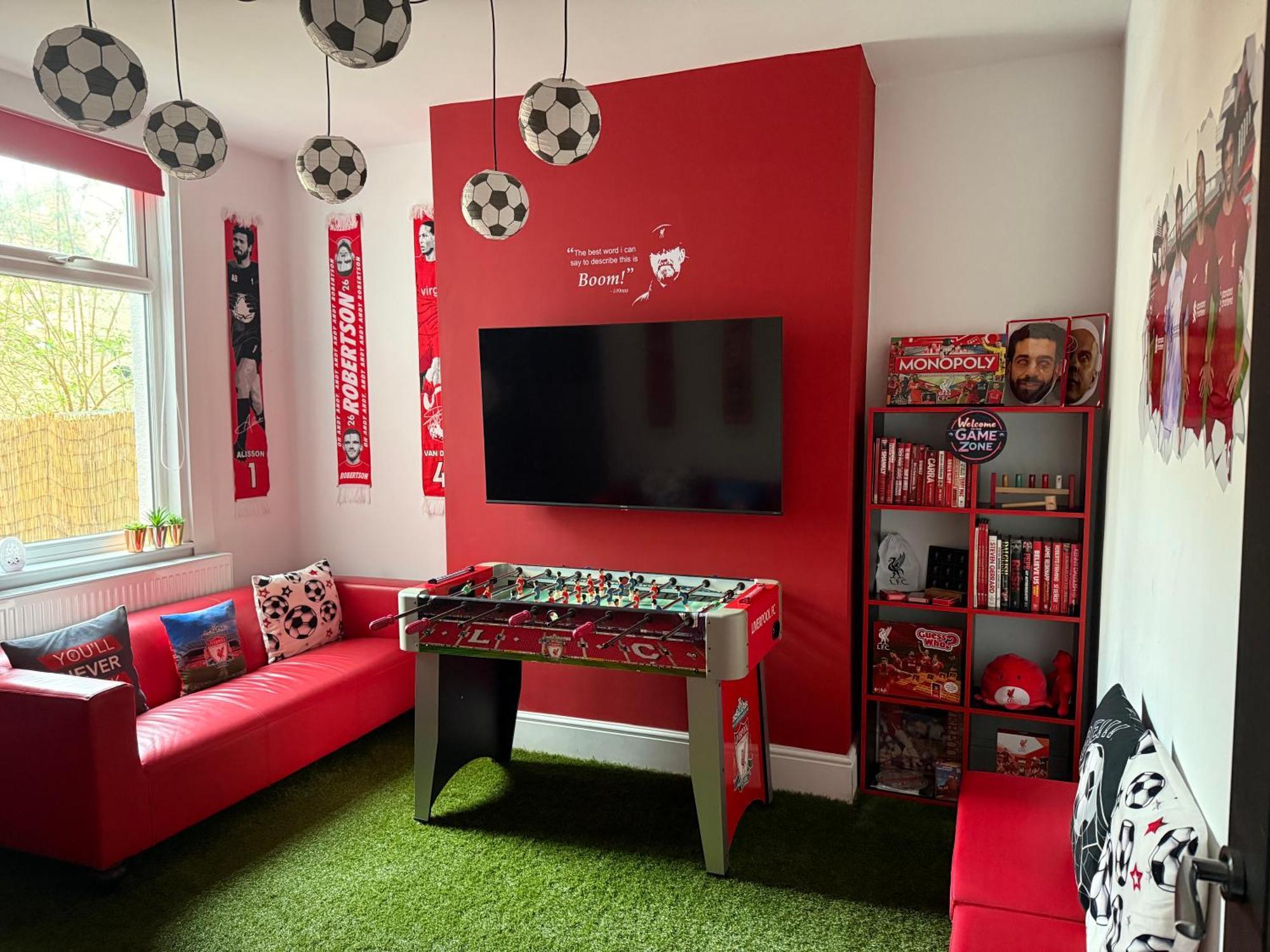 Anfield Abode - Entire Lfc Themed House Liverpool Exterior foto